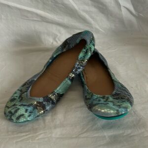 Tieks by Gavrieli Azure Snakes size 9